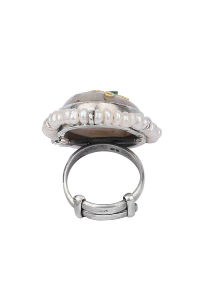 Amara Stone Studded Ring 