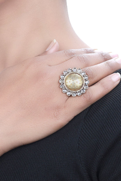 Handcrafted Floral Ring 