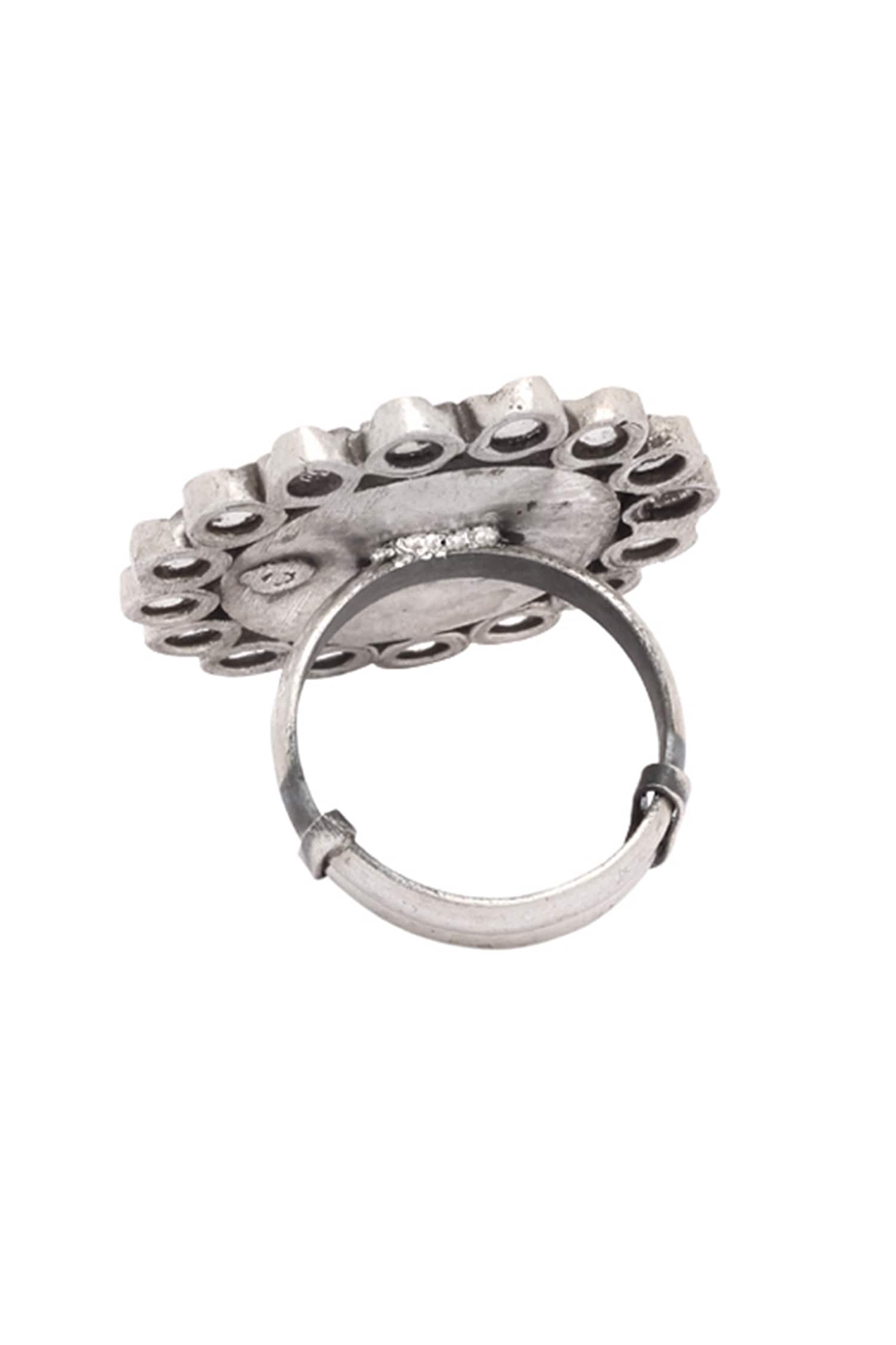Handcrafted Floral Ring 