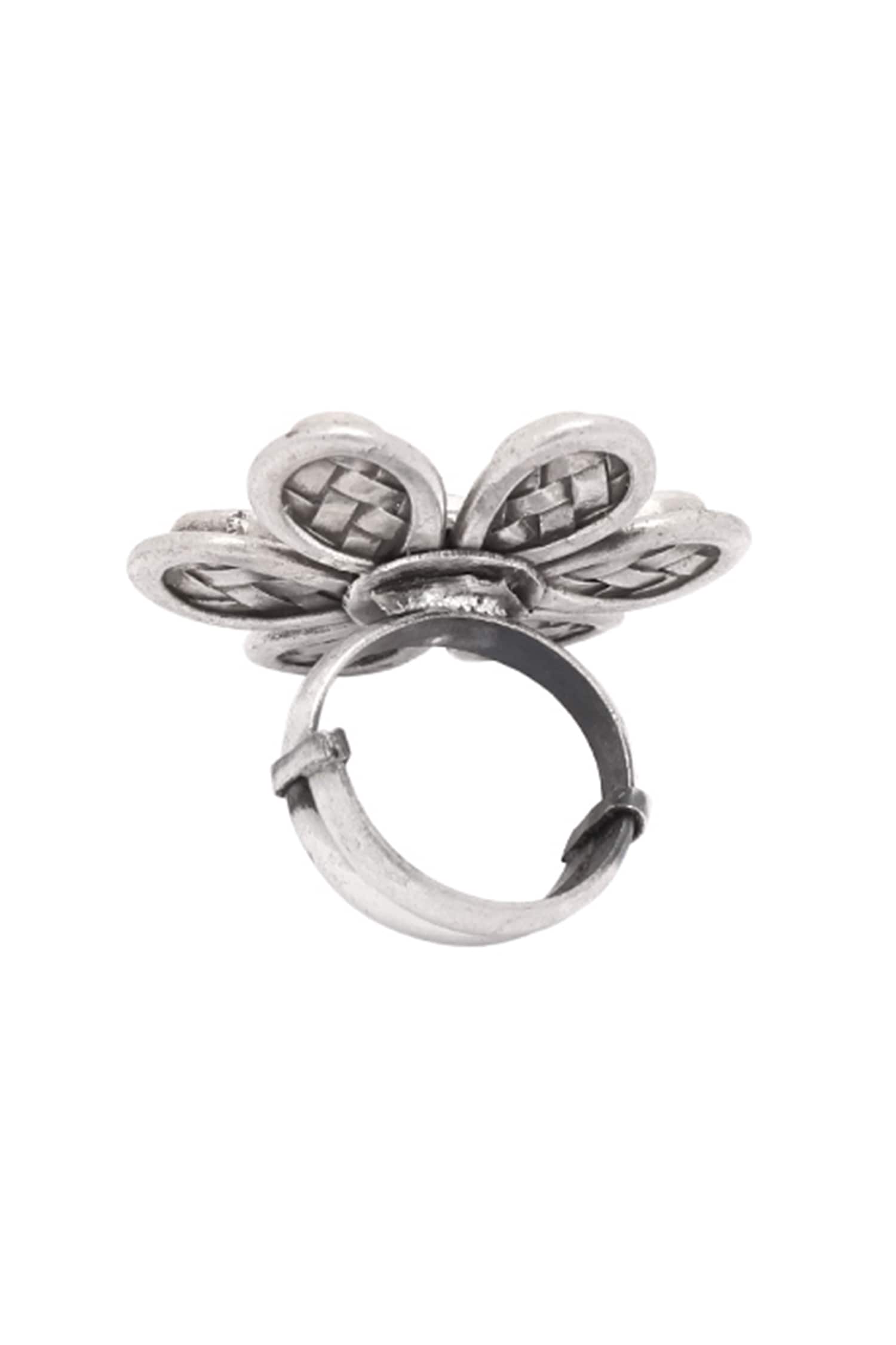 Handcrafted Floral Ring 