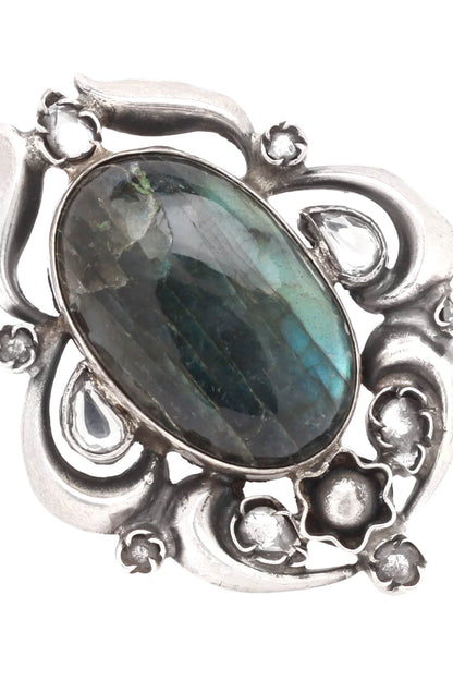 Handcrafted Stone Ring 