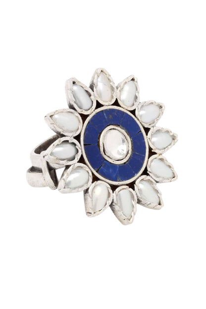 Handcrafted Floral Ring 