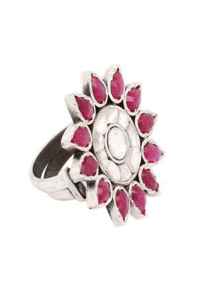 Handcrafted Floral Ring 