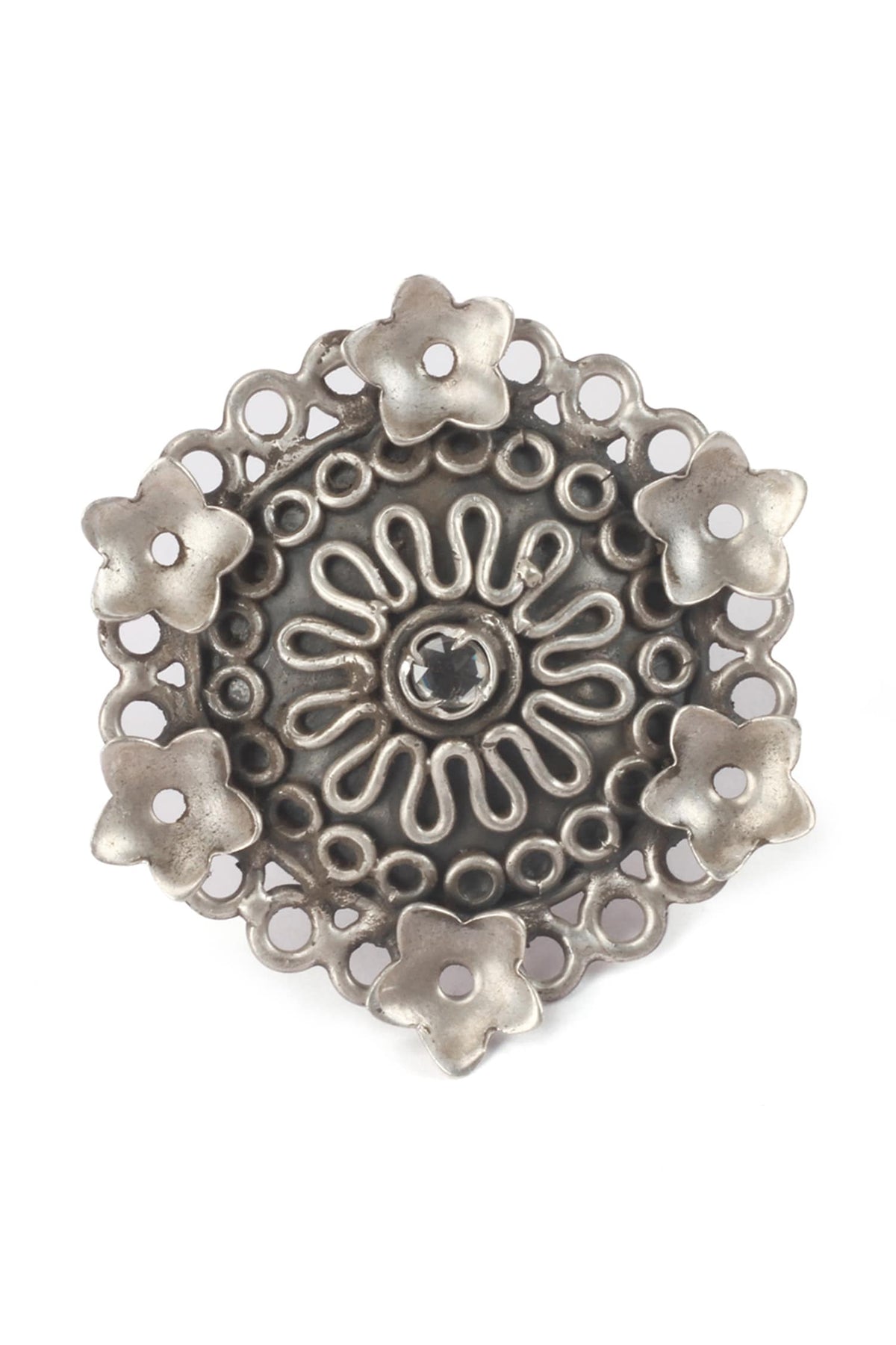 Floral Motif Ring 