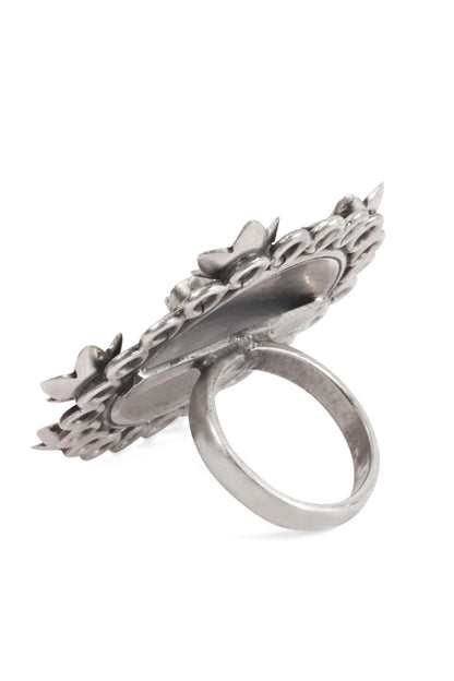 Floral Cutwork Ring 