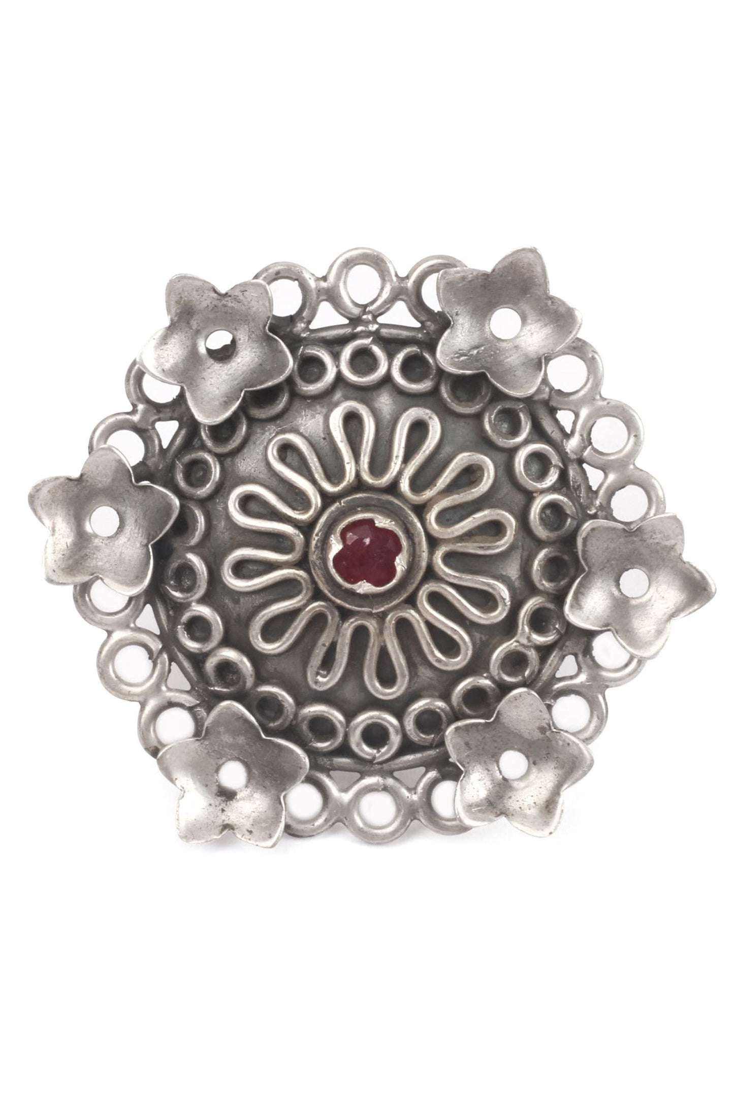 Floral Cutwork Ring 
