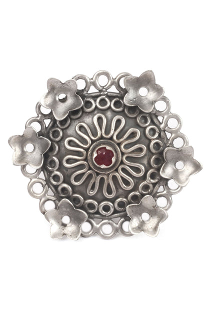 Floral Cutwork Ring 