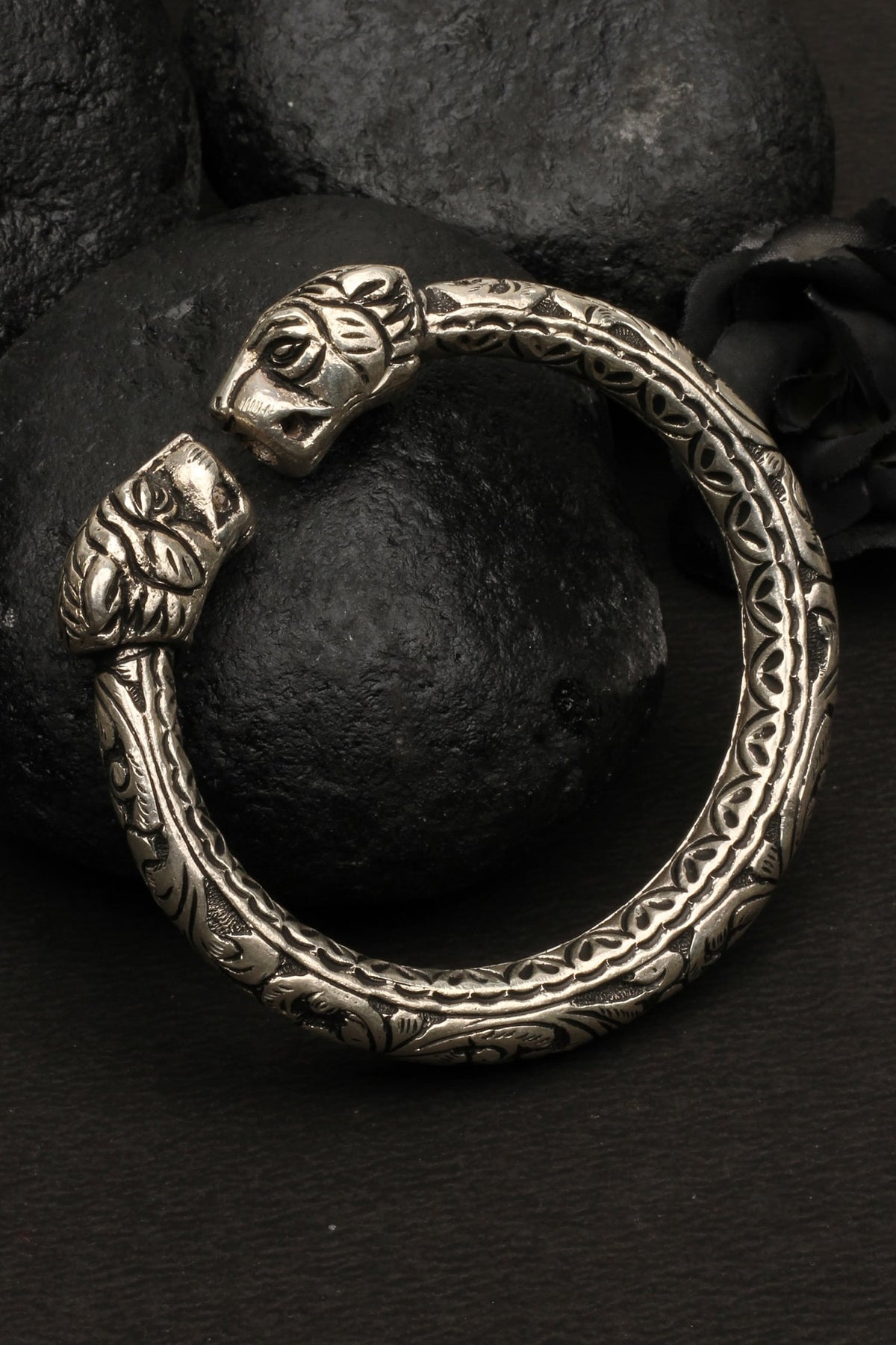 Handcrafted Carved Kada 