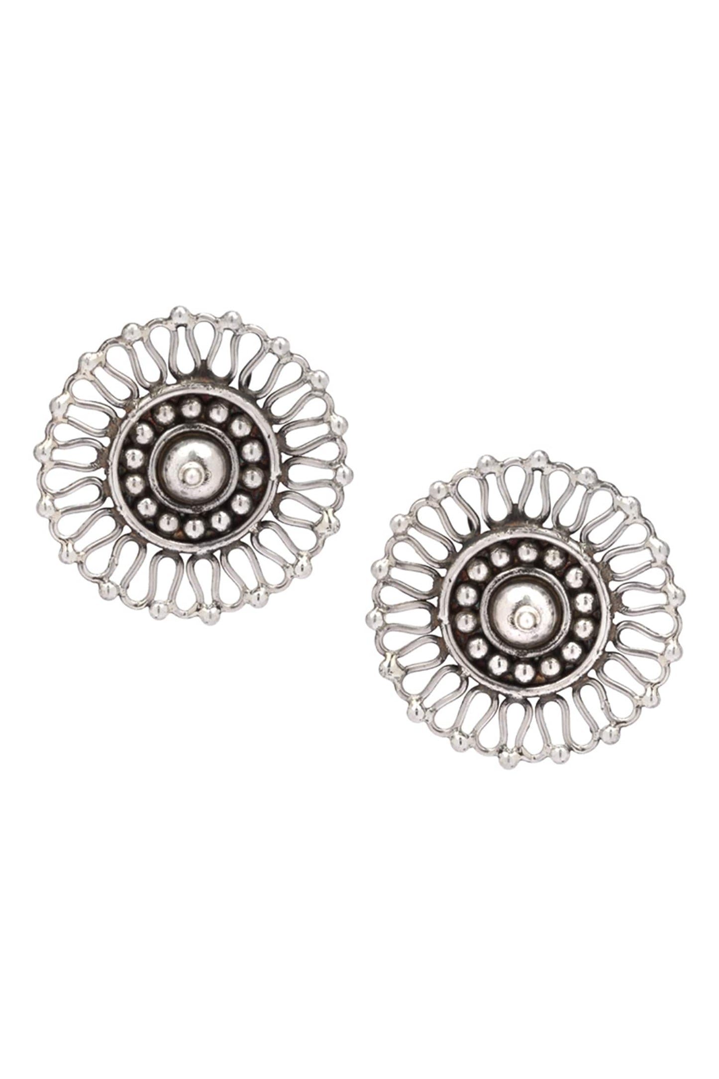 Floral Stud Earrings 