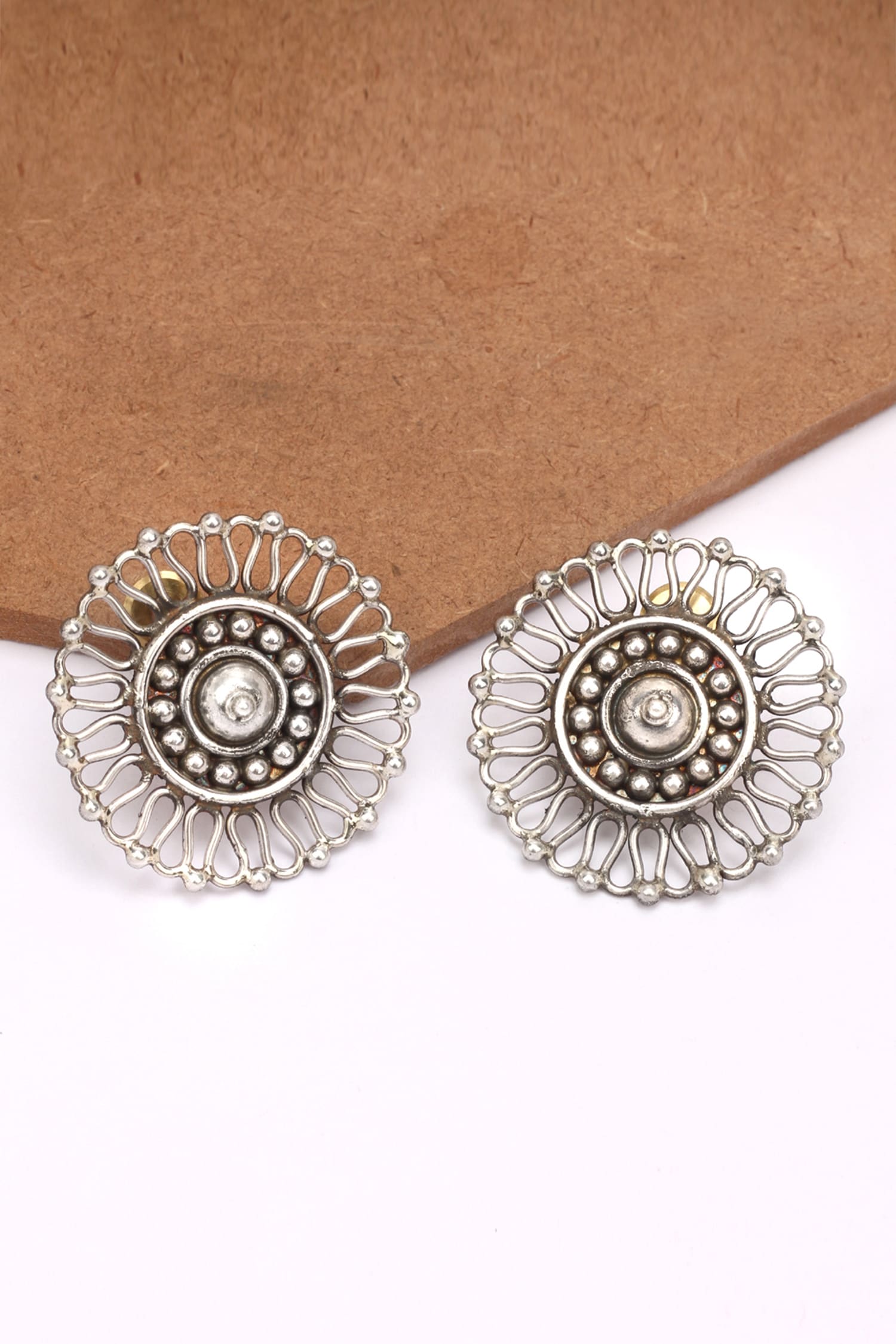 Floral Stud Earrings 
