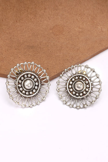 Floral Stud Earrings 