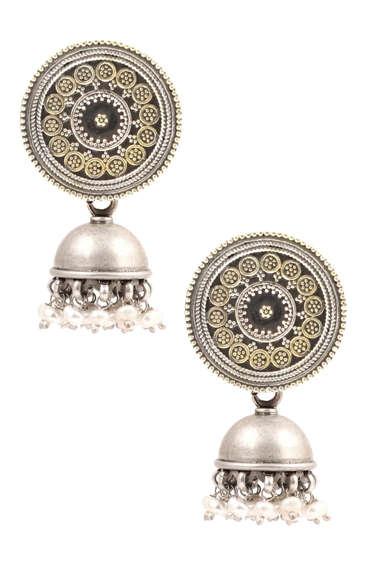 Carved Jhumkas 