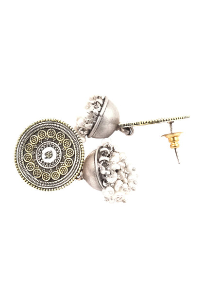 Carved Jhumkas 