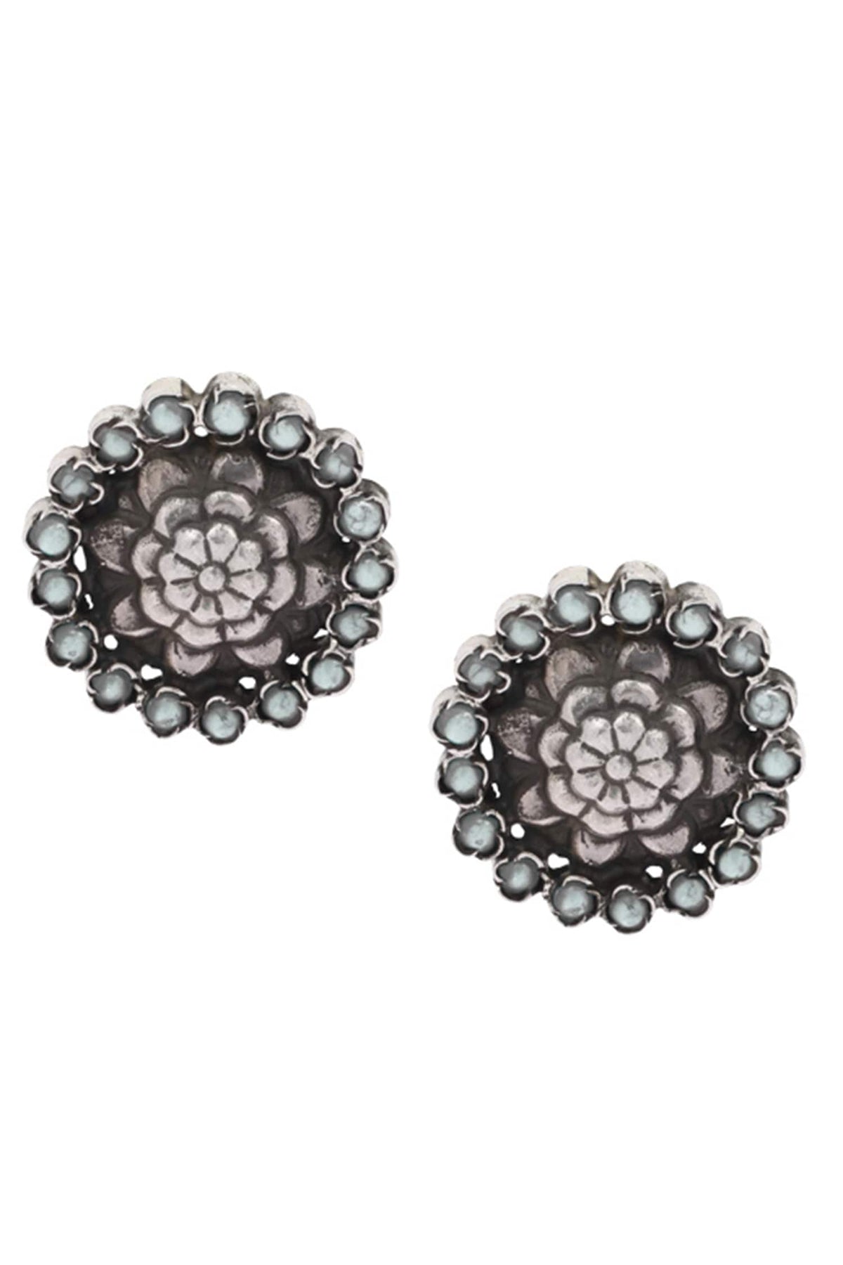 Bead Floral Studs 