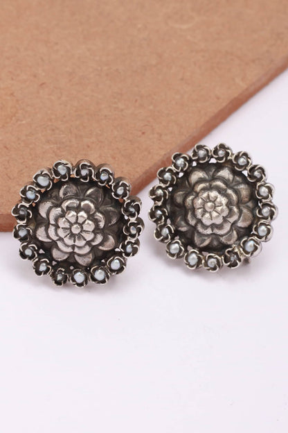 Bead Floral Studs 