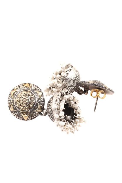 Carved Jhumkas 