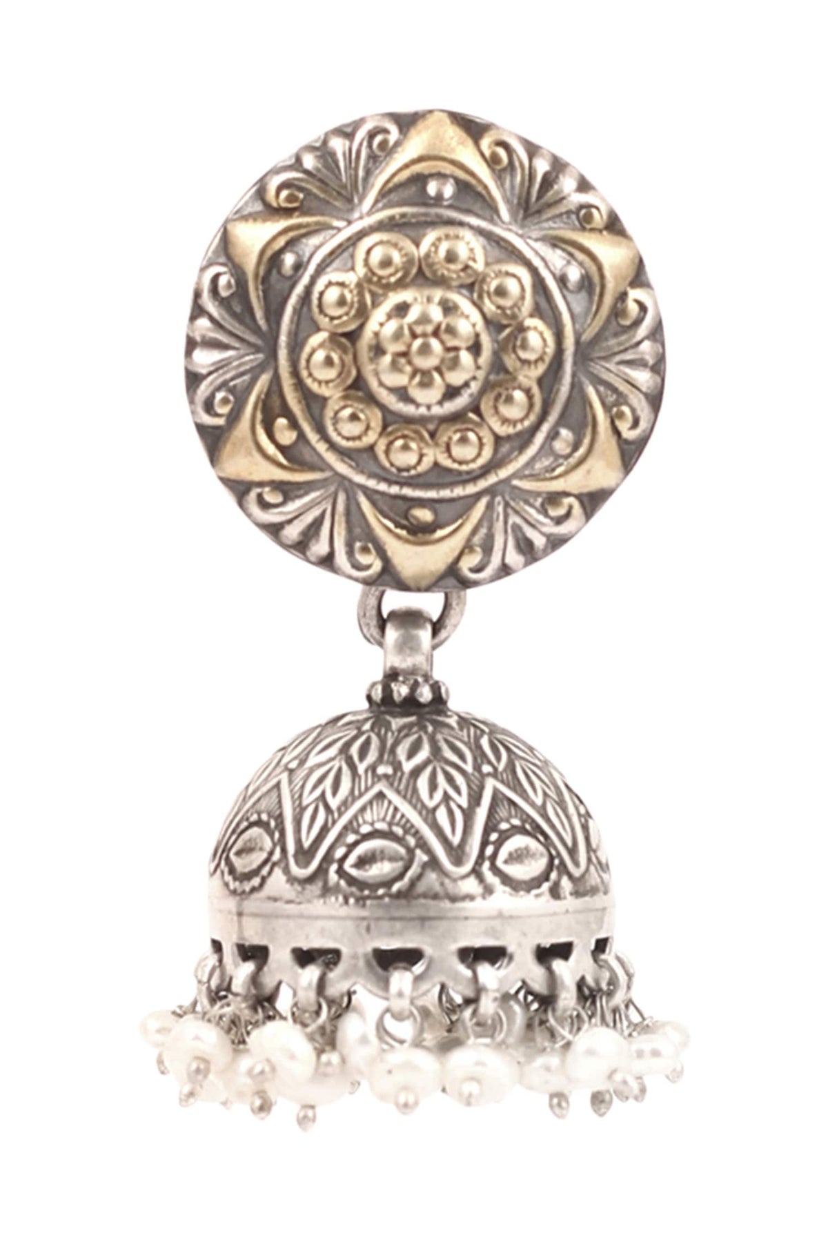 Carved Jhumkas 