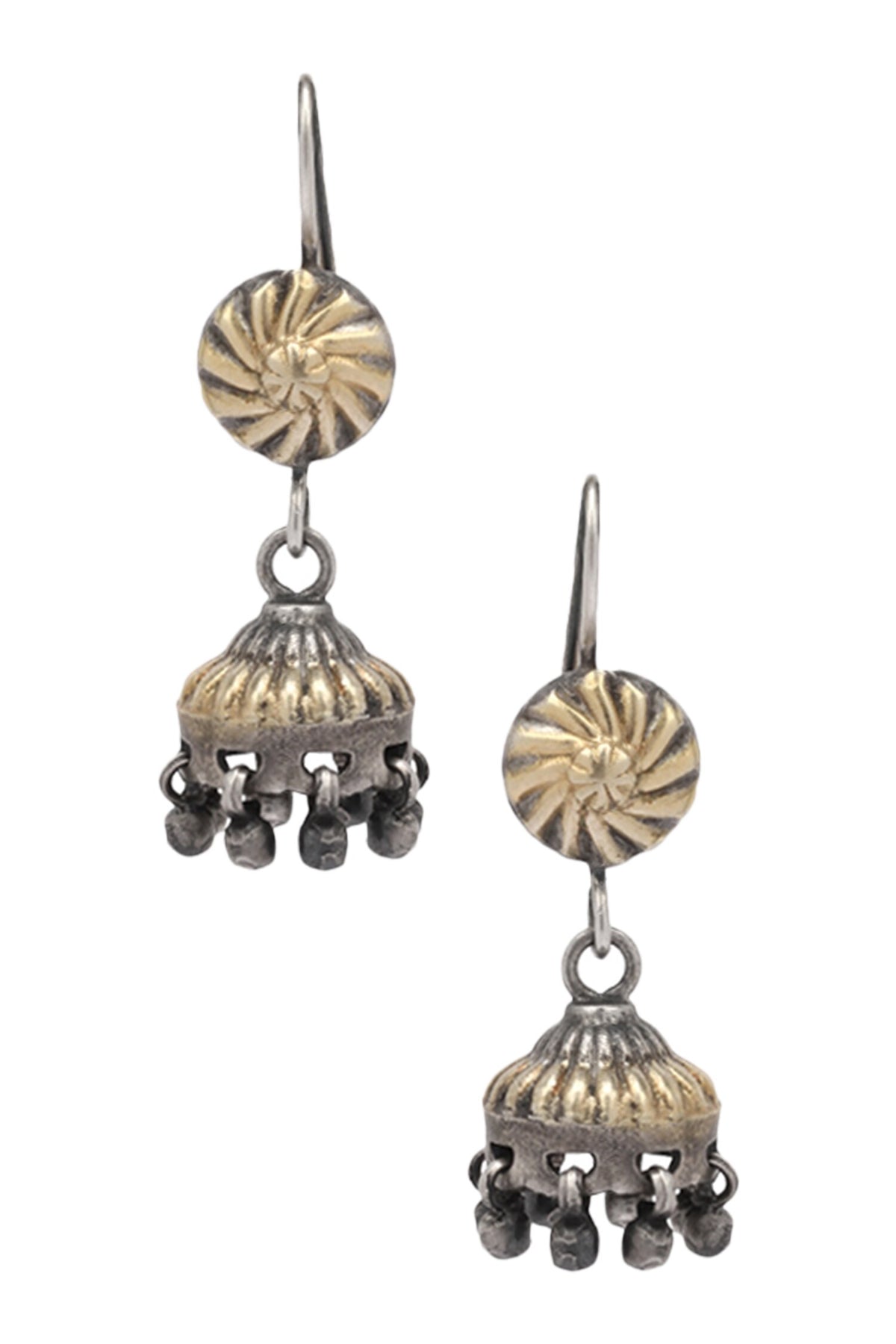 Carved Jhumkas 