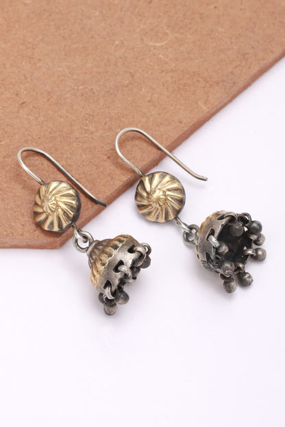 Carved Jhumkas 
