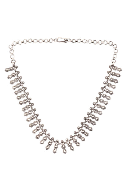 Carved Choker Necklace 