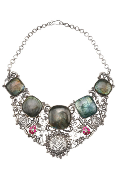 Handcrafted Stone Necklace  