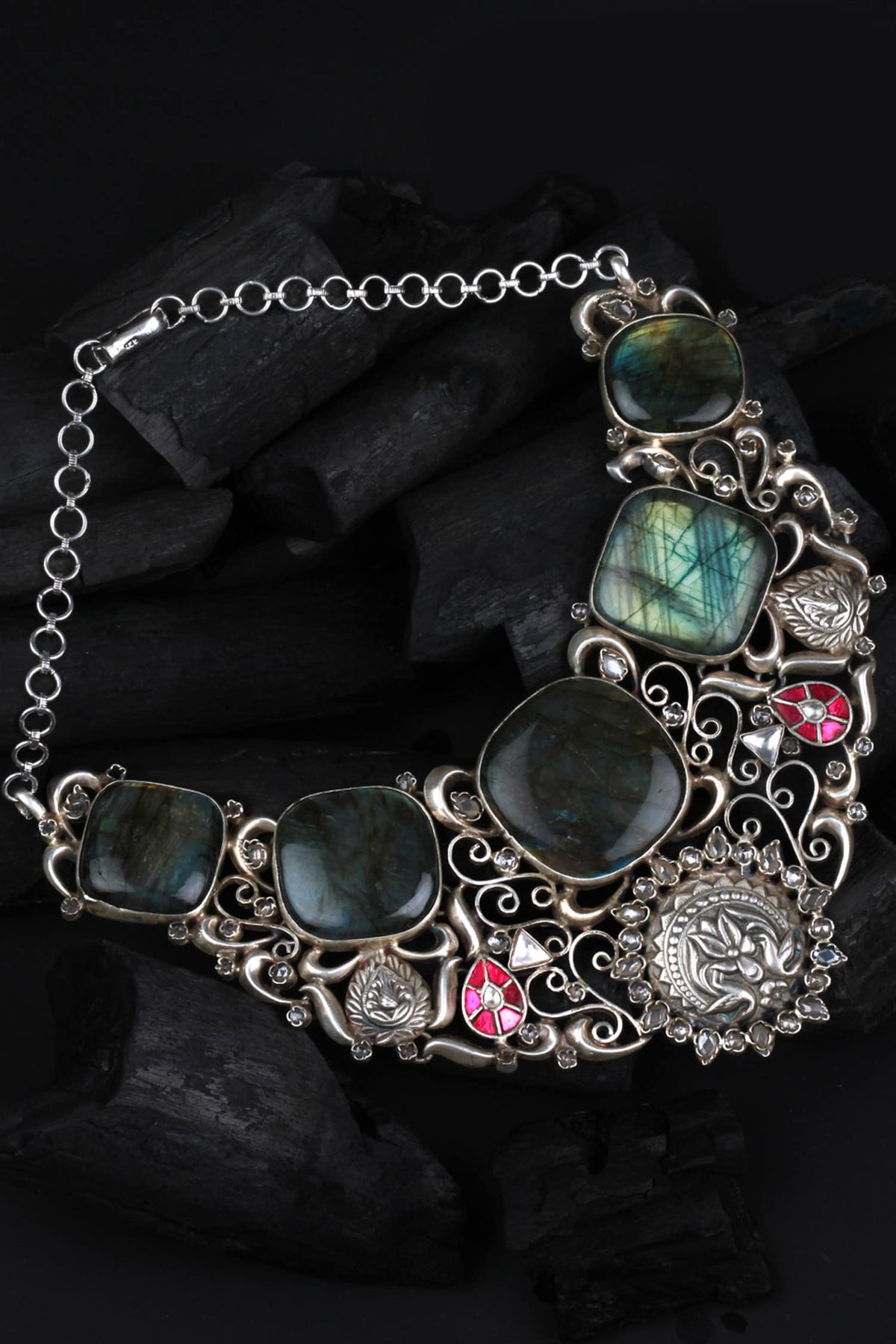 Handcrafted Stone Necklace  