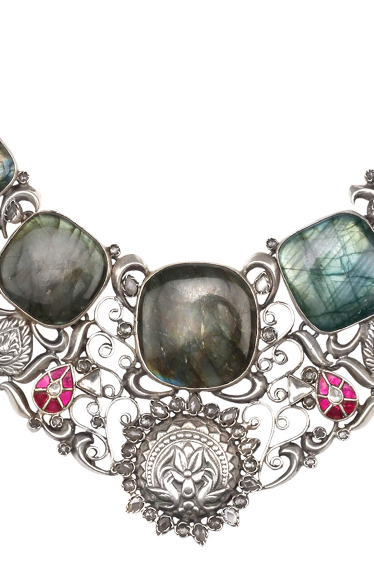 Handcrafted Stone Necklace  