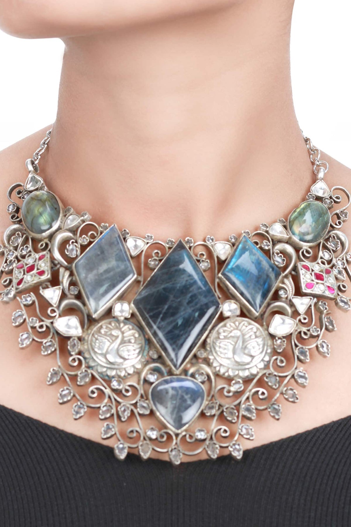 Handcrafted Stone Necklace  
