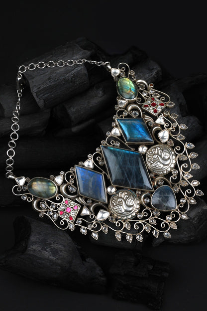 Handcrafted Stone Necklace  