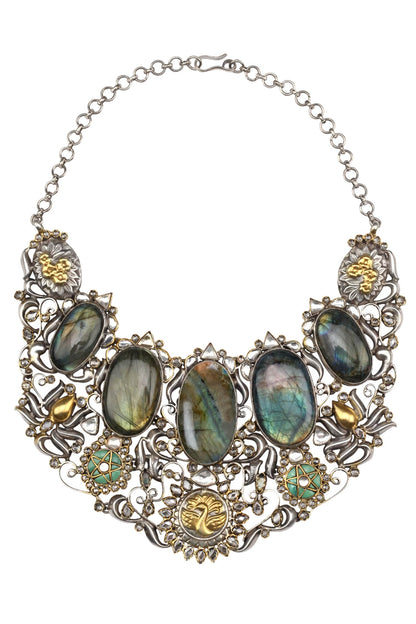 Handcrafted Stone Necklace  