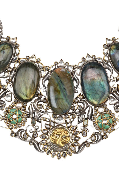 Handcrafted Stone Necklace  