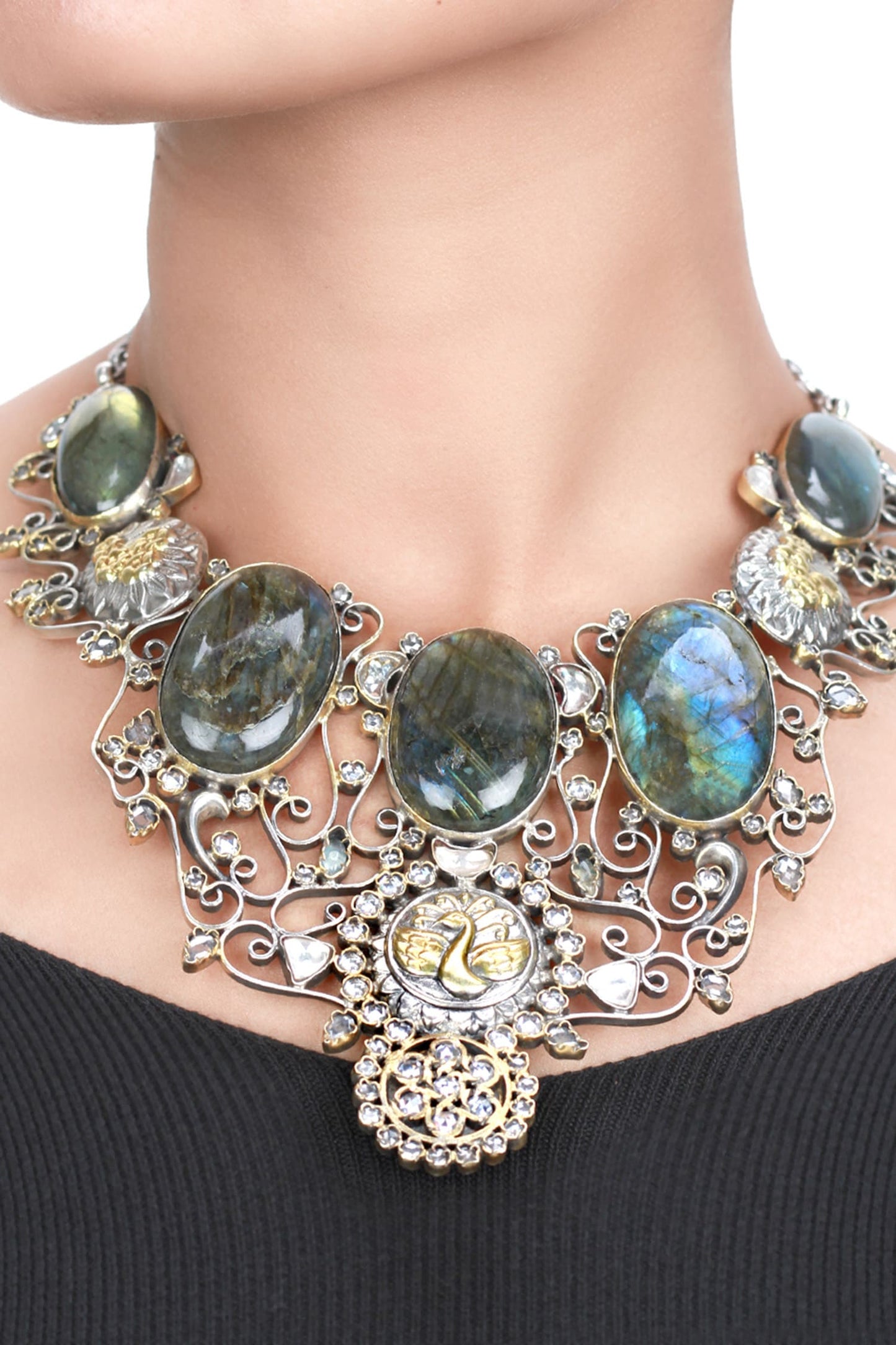 Handcrafted Stone Necklace  