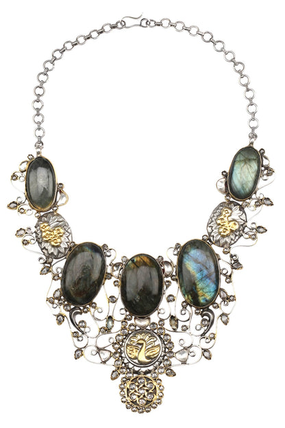 Handcrafted Stone Necklace  