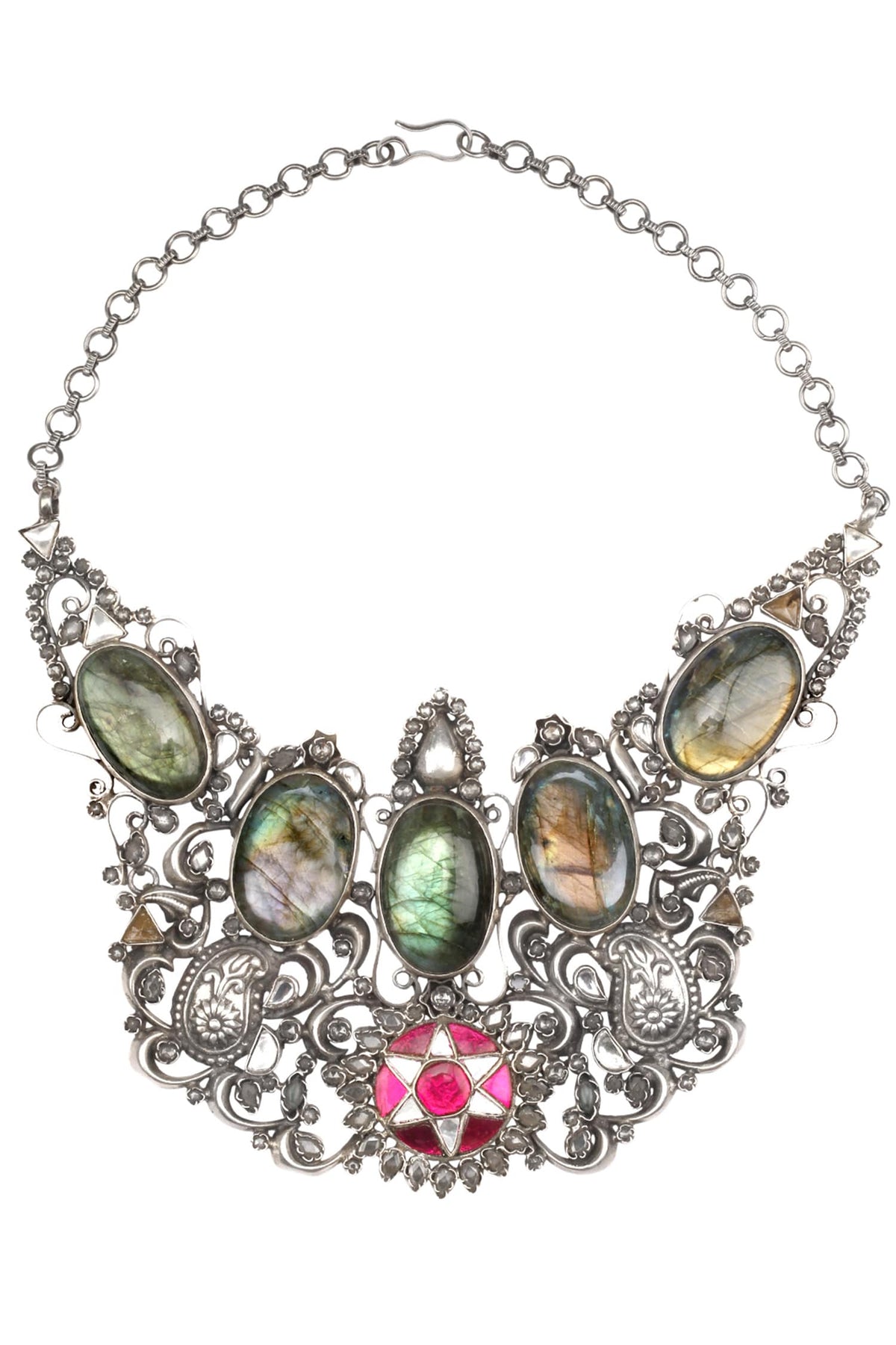 Handcrafted Stone Necklace  