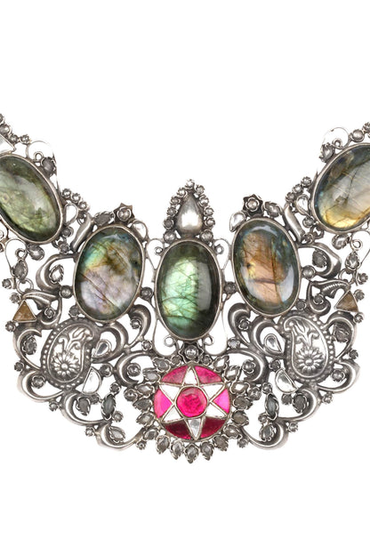 Handcrafted Stone Necklace  