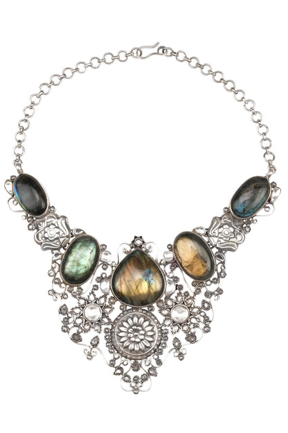 Handcrafted Stone Necklace  