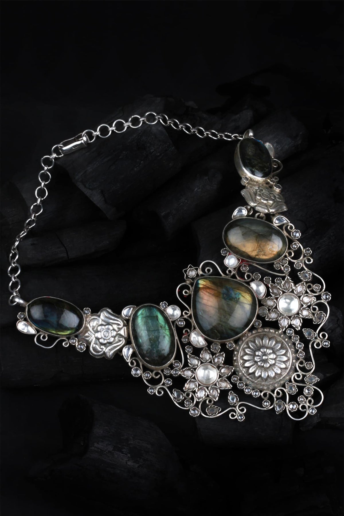 Handcrafted Stone Necklace  