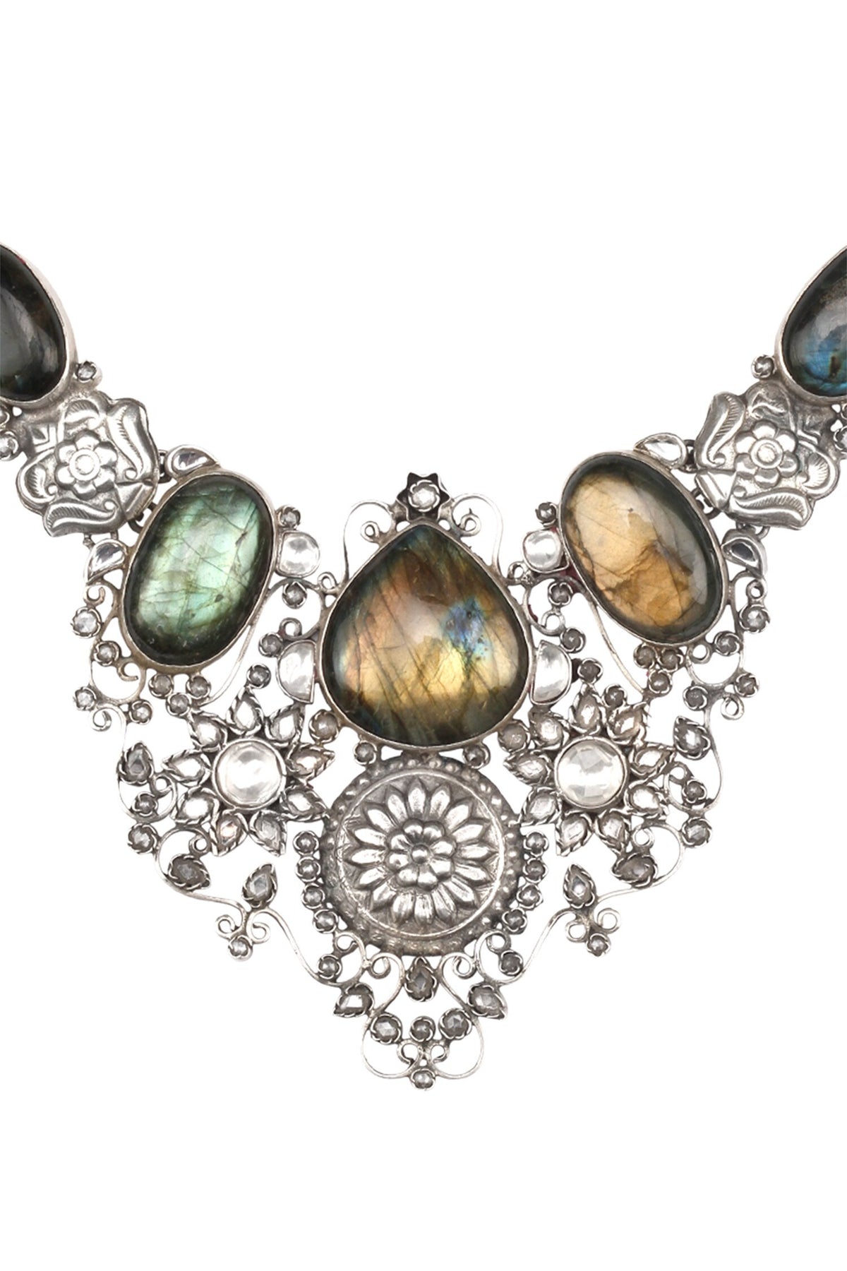 Handcrafted Stone Necklace  