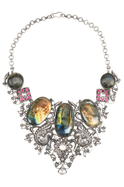 Handcrafted Stone Necklace  