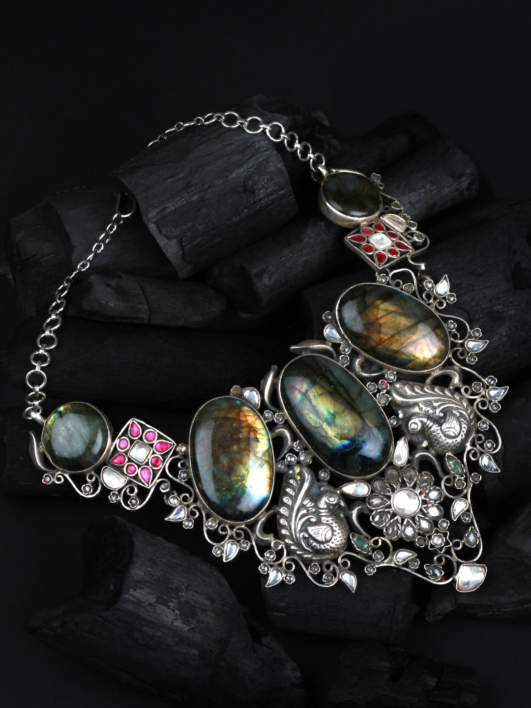 Handcrafted Stone Necklace  