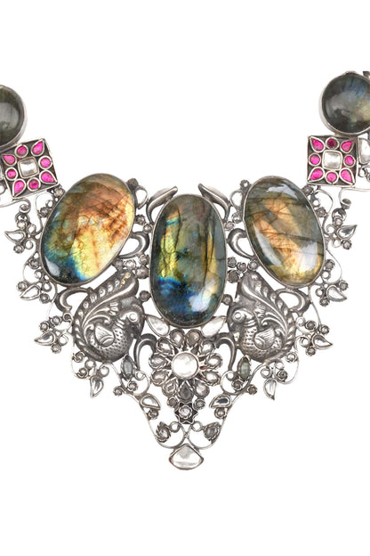 Handcrafted Stone Necklace  