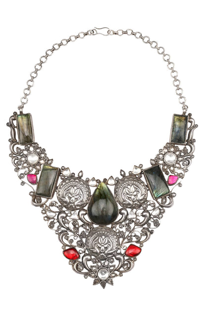 Handcrafted Stone Necklace  
