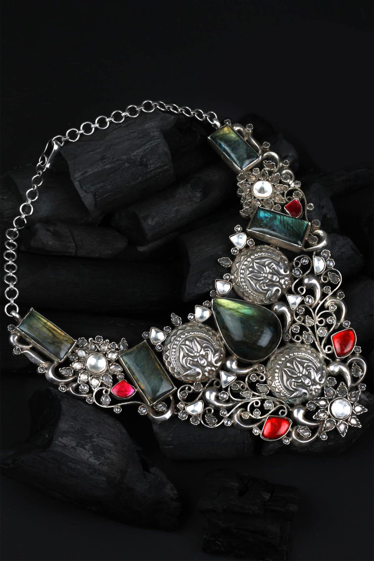 Handcrafted Stone Necklace  