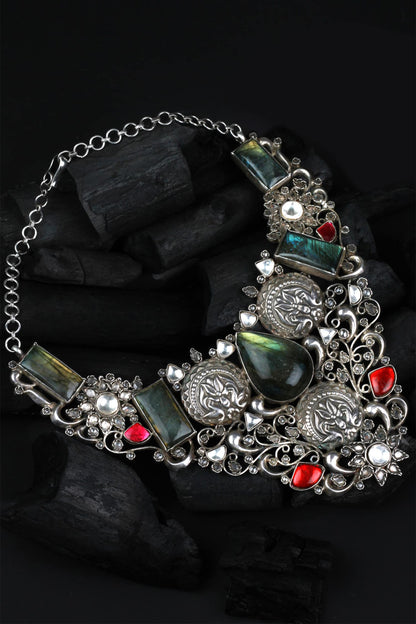 Handcrafted Stone Necklace  