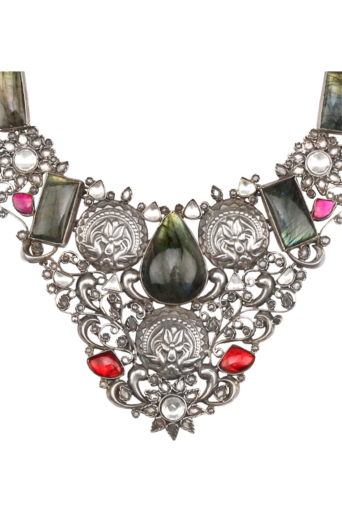 Handcrafted Stone Necklace  