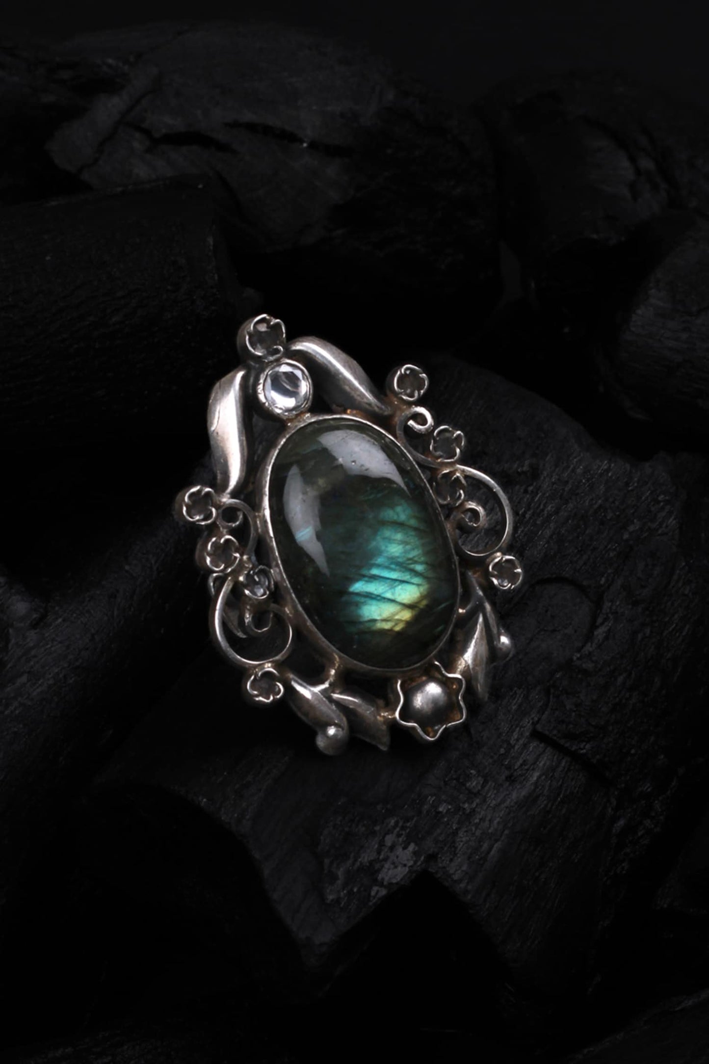 Handcrafted Stone Ring 