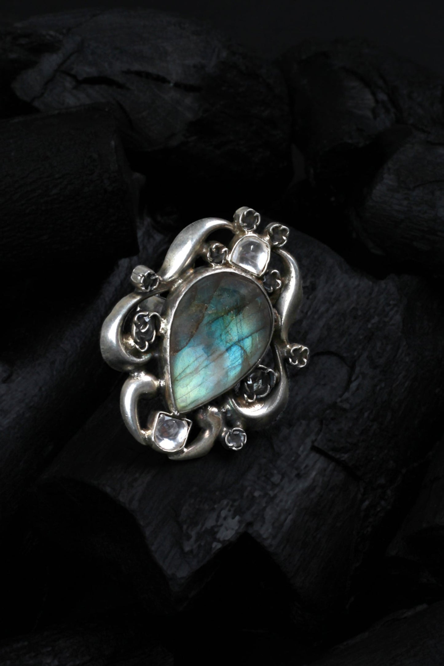 Handcrafted Stone Ring 