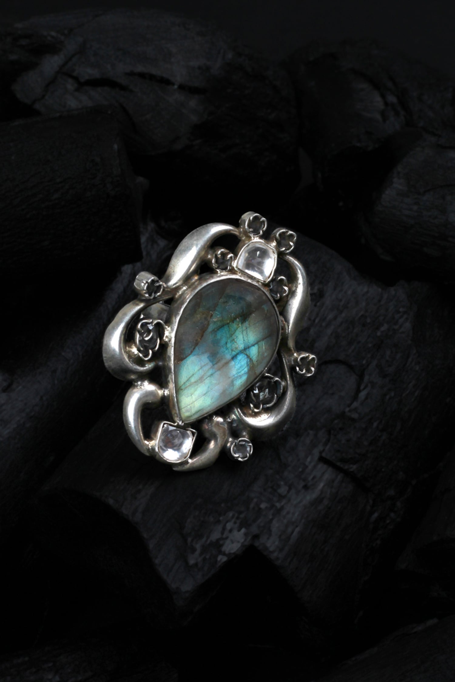 Handcrafted Stone Ring 