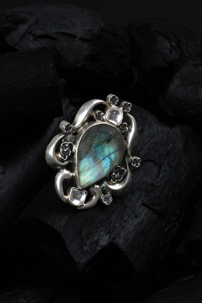 Handcrafted Stone Ring 