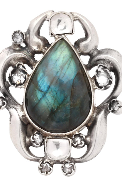 Handcrafted Stone Ring 